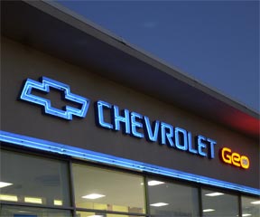 Chevy Geo neon repair